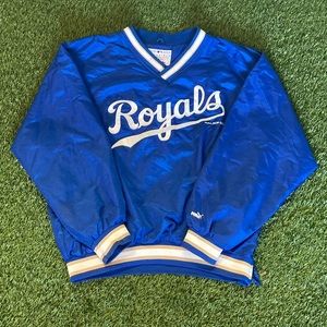 ⚾️VTG Kansas City Royals 2000 On Field Jacket